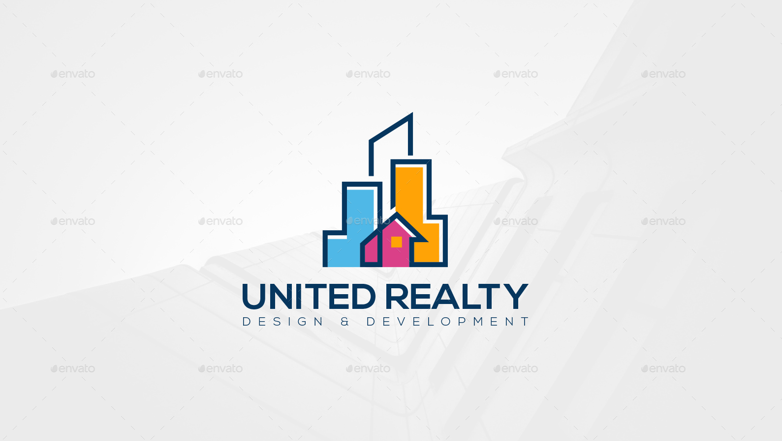 United Realty Logo Template, Logo Templates GraphicRiver